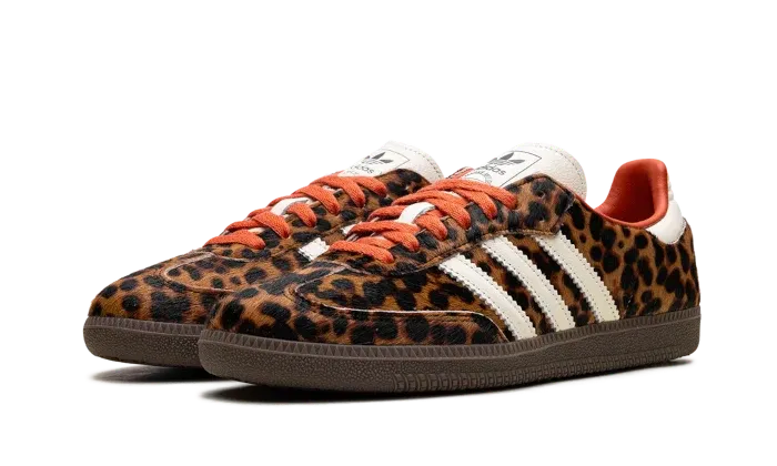 Adidas Samba OG Preloved Red Leopard