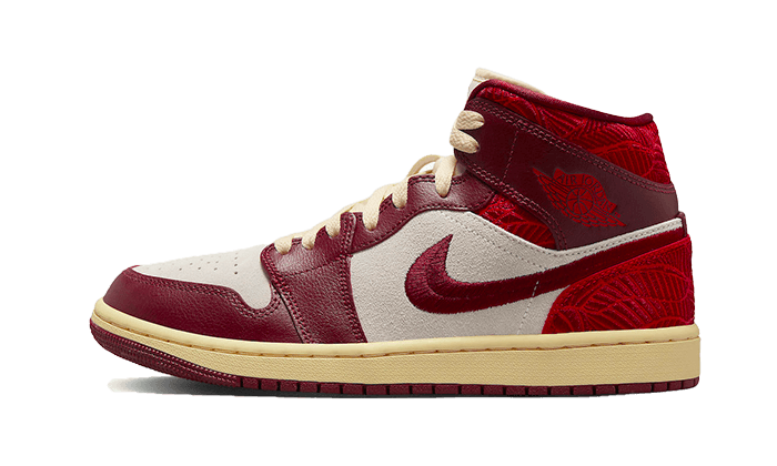 Air Jordan 1 Mid Se Tiki Leaf