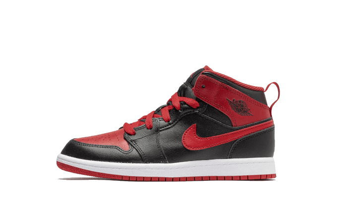 Air Jordan 1 Mid Alternate Bred 2022 Enfant Ps
