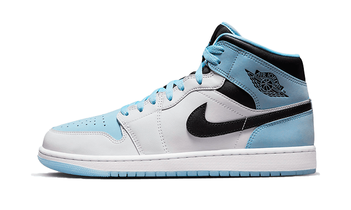 Air Jordan 1 Mid Se Ice Blue Black