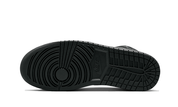 Air Jordan 1 Mid Triple Black 2022