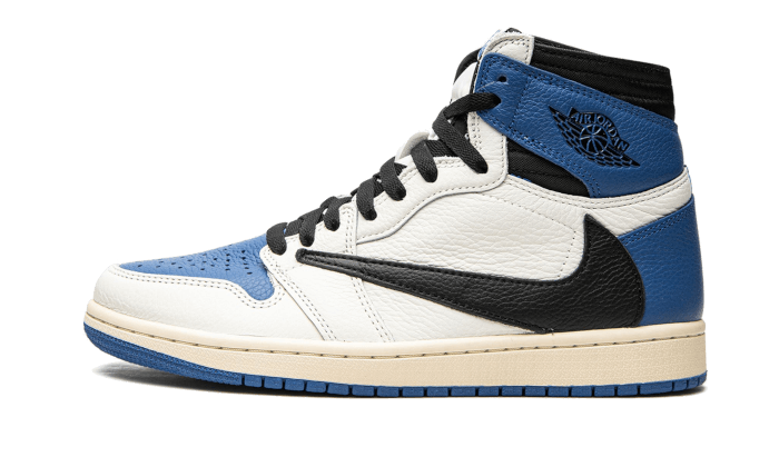 Air Jordan 1 Retro High Og Sp Travis Scott Fragment Military Blue