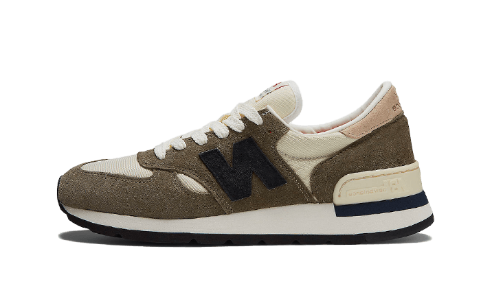 New Balance 990V1 Made In Usa Cream Olive