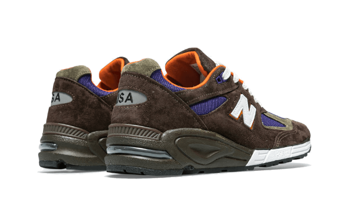 New Balance 990 V2 Made In Usa Brown Purple