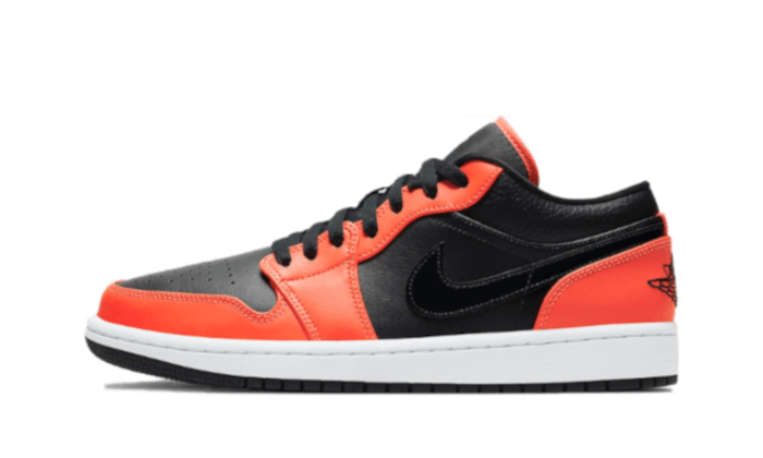 Nike Air Jordan 1 Low Se Black Turf Orange