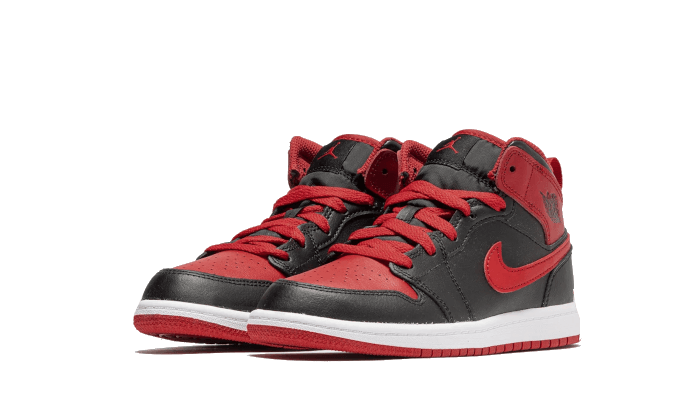 Air Jordan 1 Mid Alternate Bred 2022 Enfant Ps
