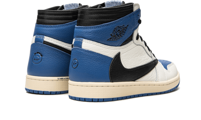 Air Jordan 1 Retro High Og Sp Travis Scott Fragment Military Blue