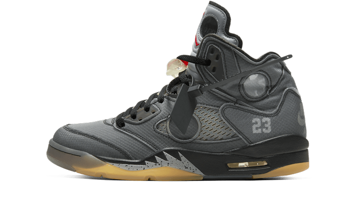 Air Jordan 5 Retro Off White Black