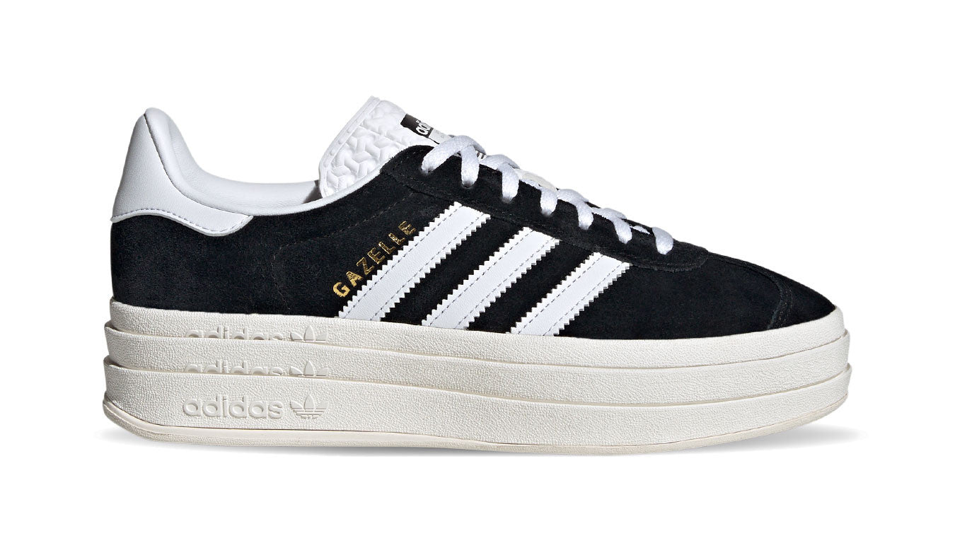 Adidas Gazelle Bold Noir profond/blanc (femme)