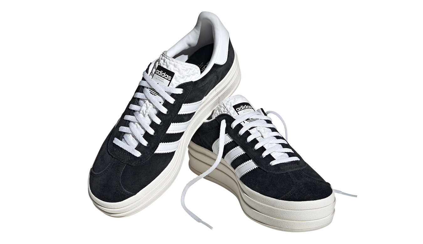 Adidas Gazelle Bold Noir profond/blanc (femme)