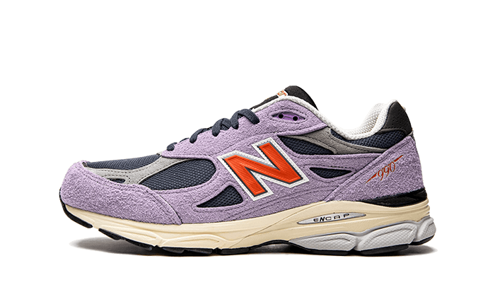 New Balance 990 V3 Made In Usa Teddy Santis Raw Amethyst