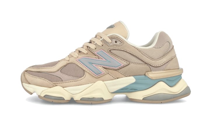 New Balance 9060 Ivory Cream Pink Sand