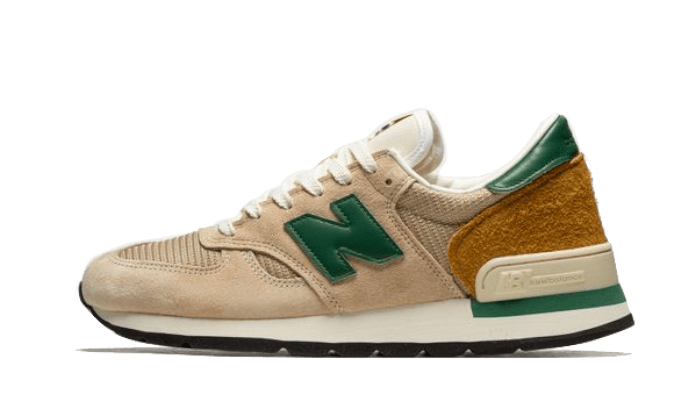 New Balance 990 V1 Made In Usa Tan Green