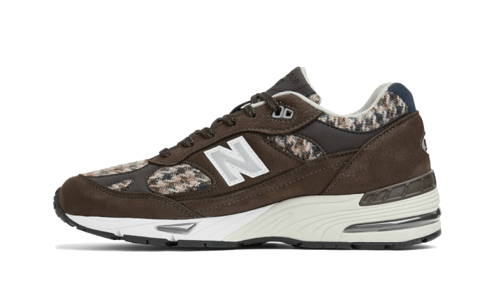 New Balance 991 Brown Harris Tweed