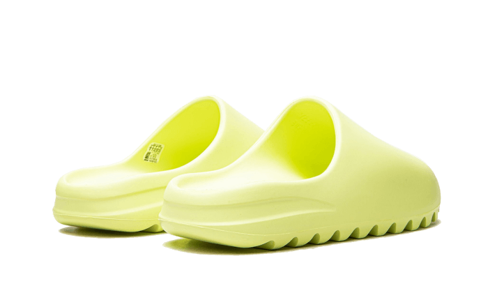 Adidas Yeezy Slide Glow Green Restock Pair 2022
