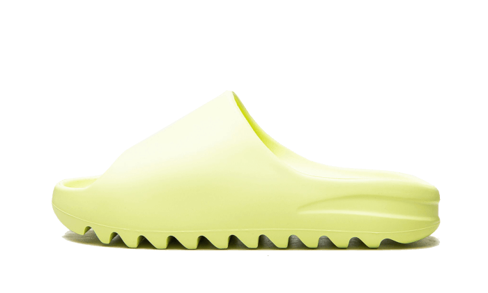 Adidas Yeezy Slide Glow Green Restock Pair 2022